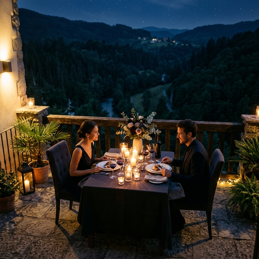 Fasilitas Private Dining di Villa Vireva